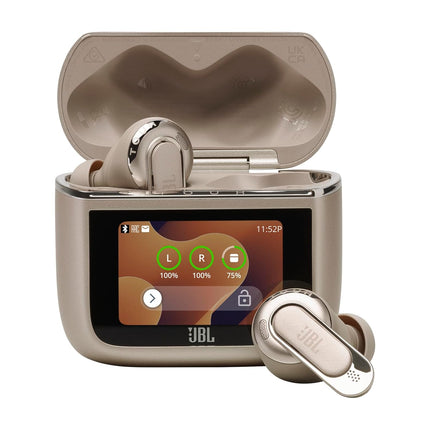 JBL Award Wining Tour Pro 3 Earbuds with ANC 2.0, Hi-Res LDAC Audio,Dual Drivers with Spatial 360 Sound, 6 Mics - Perfect Calls with Crystal AI,Smart Charging Case, BT 5.3 Auracast, Low Latency, Latte