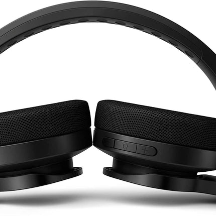 Philips Audio TAA4216 On-Ear Sports Bluetooth Headphones with IP55 Dust/Water Protection, 35 Hours Play Time, Cooling & Washable Ear Cups, Quick Charge, 40 mm Drivers and Built-in Mic (Black)