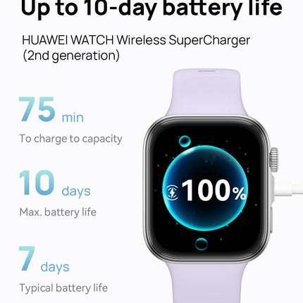 HUAWEI Watch FIT 4 smartwatch, 1.82" Large Display, Up to 10-Day Battery Life, Dual Band GPS, 100+ Sports Modes, Fitness Health Tracker, Emotional Assistant, Compatible with Android iOS, Black