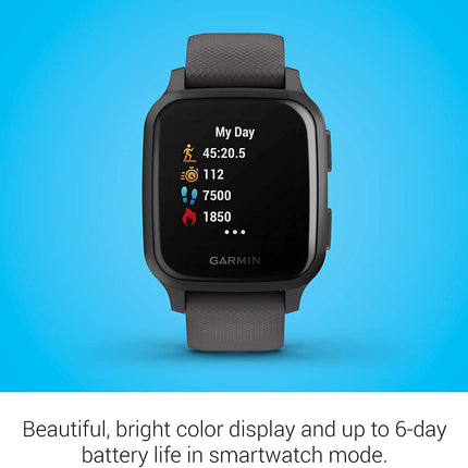 Garmin Venu SQ, GPS smartwatch with Bright Touchscreen Display