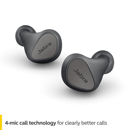 Jabra Elite 3 in Ear Bluetooth Truly Wireless in Ear Earbuds, Noise Isolating with mic for Clear Calls, Rich Bass, Customizable Sound, Mono Mode (UNBOXED) - Unboxify