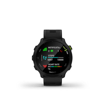 GARMIN Forerunner 55, GPS Running Watch with Daily Suggested Workouts, Up to 2 Weeks of Battery Life (Black)