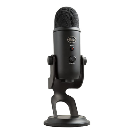 Logitech Blue Yeti USB Microphone for Recording, Streaming, Gaming, Podcasting on PC and Mac, Condenser Mic for Laptop or Computer with Blue VO!CE Effects, Adjustable Stand, Plug and Play