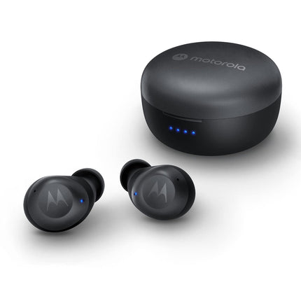 Motorola Moto Buds 270 ANC - True Wireless Bluetooth Earbuds with Microphone and Active Noise Cancellation - IPX5 Water Resistant, Touch Control, Comfort Fit - Includes Micro Charging Case - White (BRAND NEW/SEALED)