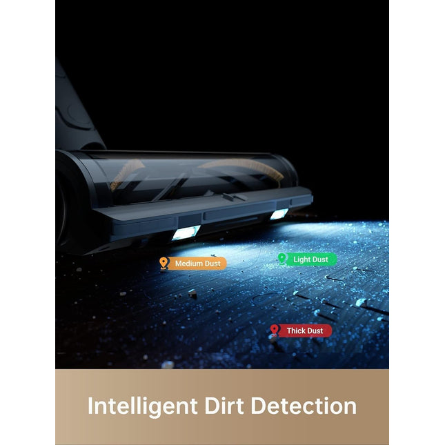 DREAME R20 Cordless Vacuum Cleaner with Dual Brush Head, Smart Stick Handheld Vacuum，Powerful Rechargeable Vacuum Cleaner, 90 Mins Max Runtime, Perfect for Hard Floor Carpet Pet Hair