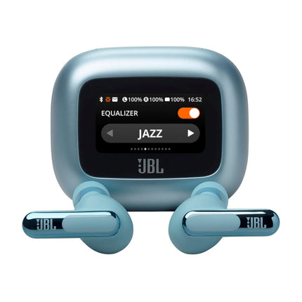 JBL New Launch Live Beam 3, Hi-Res Audio True ANC TWS, Smart Case with Touch Display (Black)