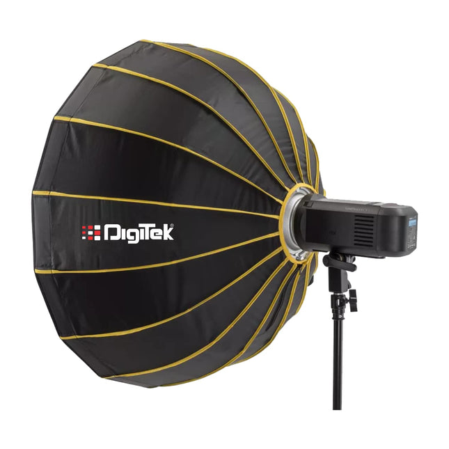 Digitek 65cm Beauty Dish Softbox DDSBH-65, Collapsible, Transportable, Lightweight Bowen Mount for Photography & Studio Lighting with Removable Diffuser