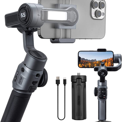Zhiyun Smooth 5S Professional Gimbal Stabilizer for Smartphone - Gray