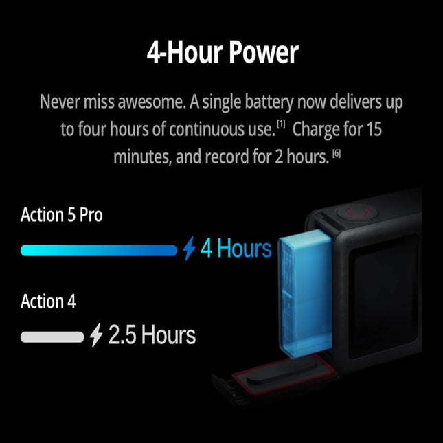 DJI Osmo Action 5 Pro Adventure Combo, Action Camera 4K with 1/1.3" Sensor, 12h Extended Battery Life with 3 Batteries, Stabilization, Dual OLED Touchscreens, Mini Action Camera for Travel, Vlog