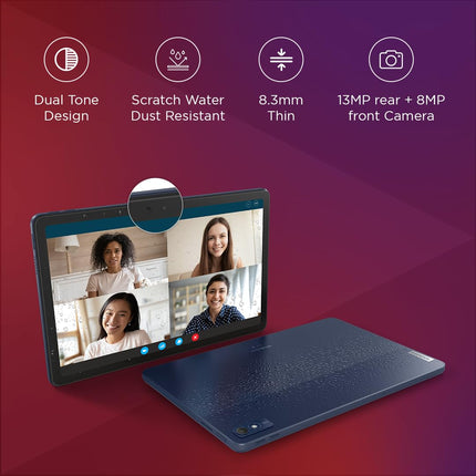 Lenovo Tab M10 5G | 10.6 inch (26.9cm) | 6 GB, 128 GB Expandable | Wi-Fi+ 5G (Abyss Blue, ZACT0030IN)