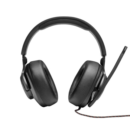 JBL Quantum 200 Wired Over-Ear Gaming Headphones- Black