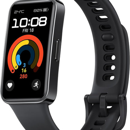 Huawei Band 9, Comfortable All-Day Wearing, Sleep Tracking, Fast Charging, Durable Battery, Intelligent Brightness Adjustments, 100 Different Workout Modes, Compatible with iOS & Android