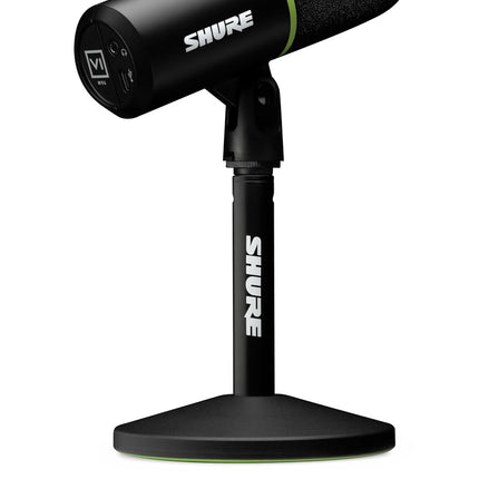 Shure MV6 Gaming Microphone, Dynamic USB PC Mic for Gaming & Streaming - Desktop Stand, Background Noise Cancellation, Tap-to-Mute & 3.5mm Output for Real-Time Headphone Monitoring