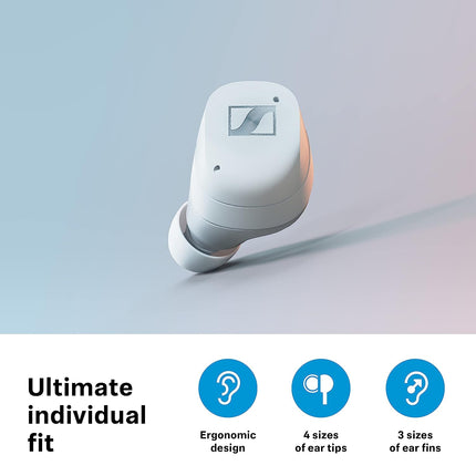 Sennheiser Momentum True Wireless 3 in Ear Earbuds - Headphone with Mic for Music and Calls with Adaptive Noise Cancellation