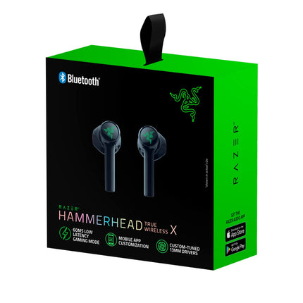Razer Hammerhead Bluetooth Truly Wireless in Ear Earbuds with Mic