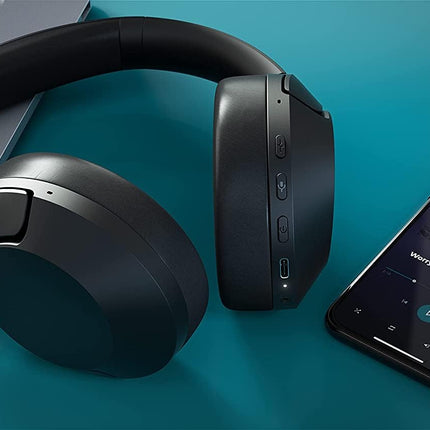 PHILIPS Wireless On Ear Headphones TAH8506BK, Sleek Design with Noise Cancellation Pro,Upto 60 Hrs of Play time, Touch Control (Black), Sensitivity: 96 dB (1K Hz)