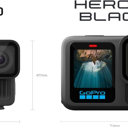 GoPro Hero - Compact Waterproof Action Camera with 4K Ultra HD Video, 12MP Photo, Touch Screen