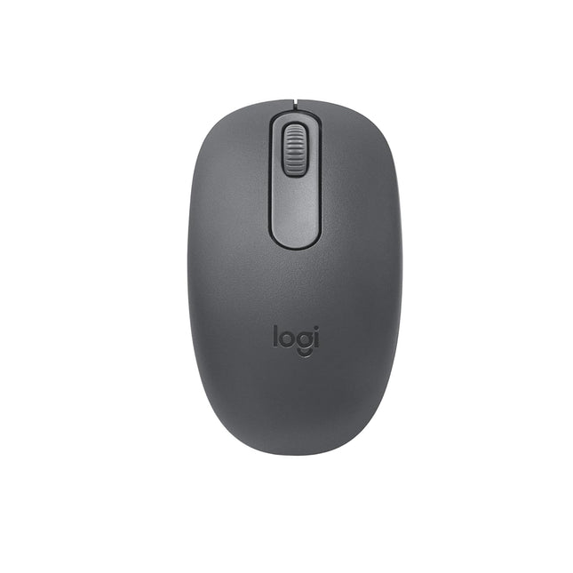 Logitech M196 Bluetooth Wireless Mouse, Compact and Portable Mouse for Laptops, Tablets and More, 12-Month Battery, Smooth Tracking, Compatible with PC and Mac, Windows and macOS
