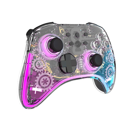 Cosmic Byte Stellaris Controller, 3 Modes Wifi + Bluetooth + Wired for PC, iOS, Android, Hall Effect Trigger and Upgraded TMR Joystick, Macros, 1000mAh Battery, RGB LED, Software Support