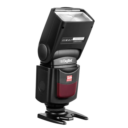 DIGITEK® (DFL-088) Universal Electronic Flash Speedlite for DSLR Cameras Canon Nikon Pentax Olympus with Standard Hot Shoe Mount (Without Trigger)