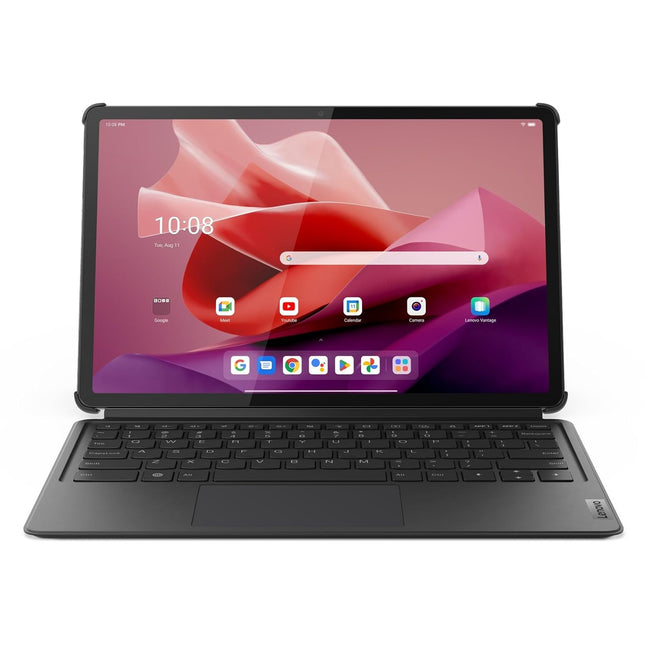 Lenovo Original Tab P12 Keyboard Detachable, 3-Point Pogo-Pin Connectors Wireless Keyboard with Trackpad/Touchpad Tablet (Ultra-Thin, Productivity Enabling Hot Keys (Suitable for Tab P12, Zg38C05230))