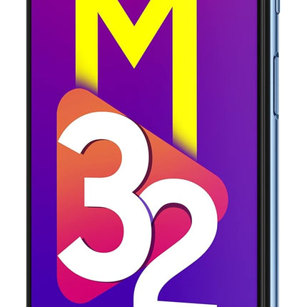 Samsung Galaxy M32 (Light Blue, 4GB RAM, 64GB | FHD+ sAMOLED 90Hz Display | 6000mAh Battery | 64MP Quad Camera