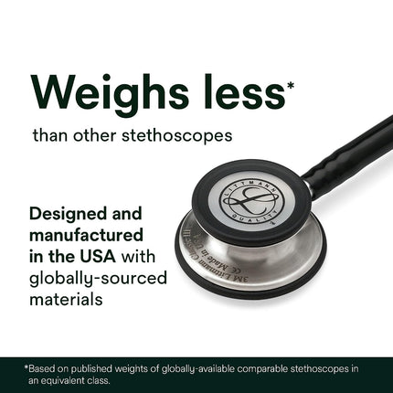 3M Littmann Classic III Monitoring Stethoscope, Copper-Finish Chestpiece, Chocolate Tube, 27 inch, 5809 (BRAND NEW/SEALED)