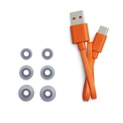 JBL WAVE100 TWS Fully Wireless Earphones, Bluetooth/USB Type C/Blue JBLW100TWSBLU