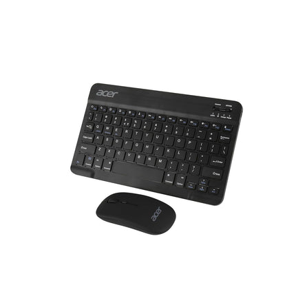 Acer Nano Pad Rechargeable Bluetooth Keyboard & Mouse Combo, 3 DPI Upto 1200 DPI, 78 Keys Anti Slip Back, Ultra Thin Design for Tablet, Laptop, Mobile, 10m Working Distance, Scissor Footed