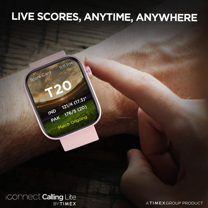 TIMEX iConnect Calling Lite 1.83"(4.6cm) Display and BT Calling Smartwatch for Unisex