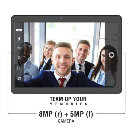 Swipe Slate 2 Tablet (10.1-inch, 3GB, 32GB, Wi-Fi + LTE + Calling), Grey