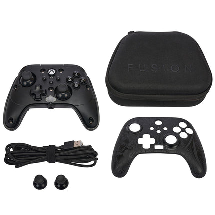 PowerA FUSION Pro 3 Wired Gaming Controller for Xbox Series X/S, Xbox One, PC, Windows 10/11, Midnight Shadow, Black (Officially Licensed)