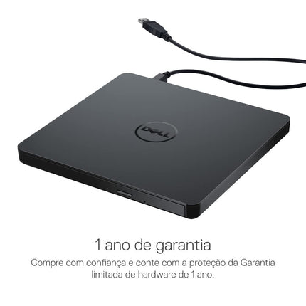 Dell External USB Slim DVD +/-RW Optical Drive- DW316