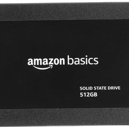 amazon basics 512 GB 2.5-inch SATA III Internal SSD | High Transfer Speeds | 3D NAND Flash Technology | Made in India | 5-Years Warranty (Solid State Drive)