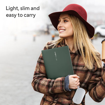 ASUS Marshmallow MD100 Wireless Bluetooth Mouse with Dual Mode (Bluetooth 5.0 & 2.4GHz), Silent Clicks, Adjustable 800/1000/1600 DPI, Multi-Device, Ergonomic Design, Grey, 1-Year Warranty