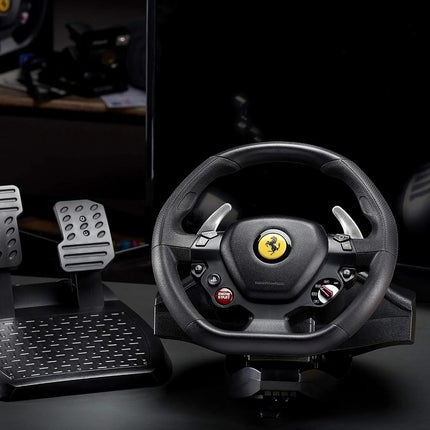 Thrustmaster T80 Ferrari 488 GTB Edition Racing Wheel for PS5 / PS4 / PC - Officially Licensed by Ferrari