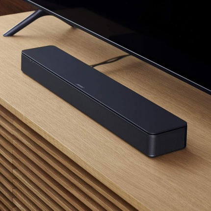 Bose TV Speaker- Small Soundbar for TV with Bluetooth and HDMI-ARC Connectivity, Includes Remote Control and Optical Audio Cable, Wall Mountable Black, 50 Watts