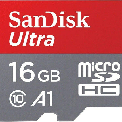 Sandisk Ultra - Flash memory card - 16 GB - MicroSDHC UHS-I (SDSQUNC-016G-AN6IA)