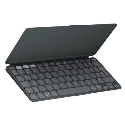 Logitech Keys-to-Go 2 Portable Bluetooth Keyboard for Tablet with Built-in Cover, Slim and Compact Wireless Keyboard for Windows, Android, Linux, iPad, iPhone, Mac - Unboxify