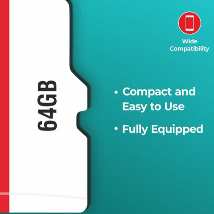 Trueview Memory Card Grade UHS-3 Class 10, Up to 70 Mbps Reading & 30 Mbps Writing Speed with High Performance of Data Transfer & Lower Power Consumption for Portable Devices (64, GB)