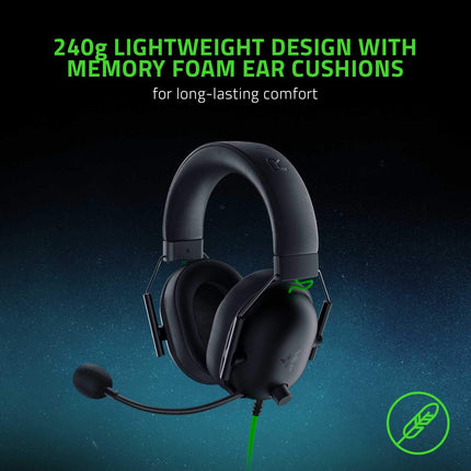 Razer BlackShark V2 X Wired Gaming On Ear Headset