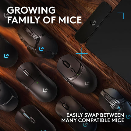 Logitech G POWERPLAY 2 Wireless Charging Mouse Pad (Without Mouse Coin Charger)