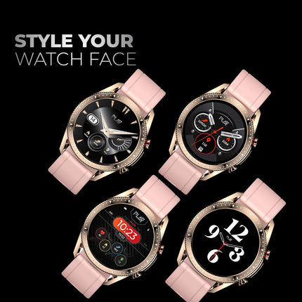 PLAYFIT DIAL 2 ; 1.3” Full Touch IPS Display; Bluetooth Calling; Multiple Exercise Modes; 24-Hour Heart Rate Monitor; IP67 Water Protection