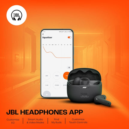 JBL New Launch Tune 245NC in Ear Wireless TWS ANC Earbuds (Black)