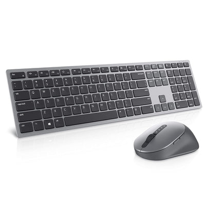 Dell KM7321W Multi-Device Wireless (RF/Bluetooth) Keyboard and Mouse Combo with Programmable Keys and Mouse Buttons, up to 36 Month Battery Life, 3Y Advance Exchange Warranty - Titan Grey