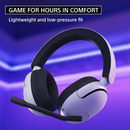 Sony INZONE H5 Wireless Gaming Headset, 360 Spatial Sound, Works with PC, PS5, 28 Hour Battery, 2.4Ghz Wireless and 3.5mm Audio Jack, Bidirectional Boom Microphone, 40mm Drivers
