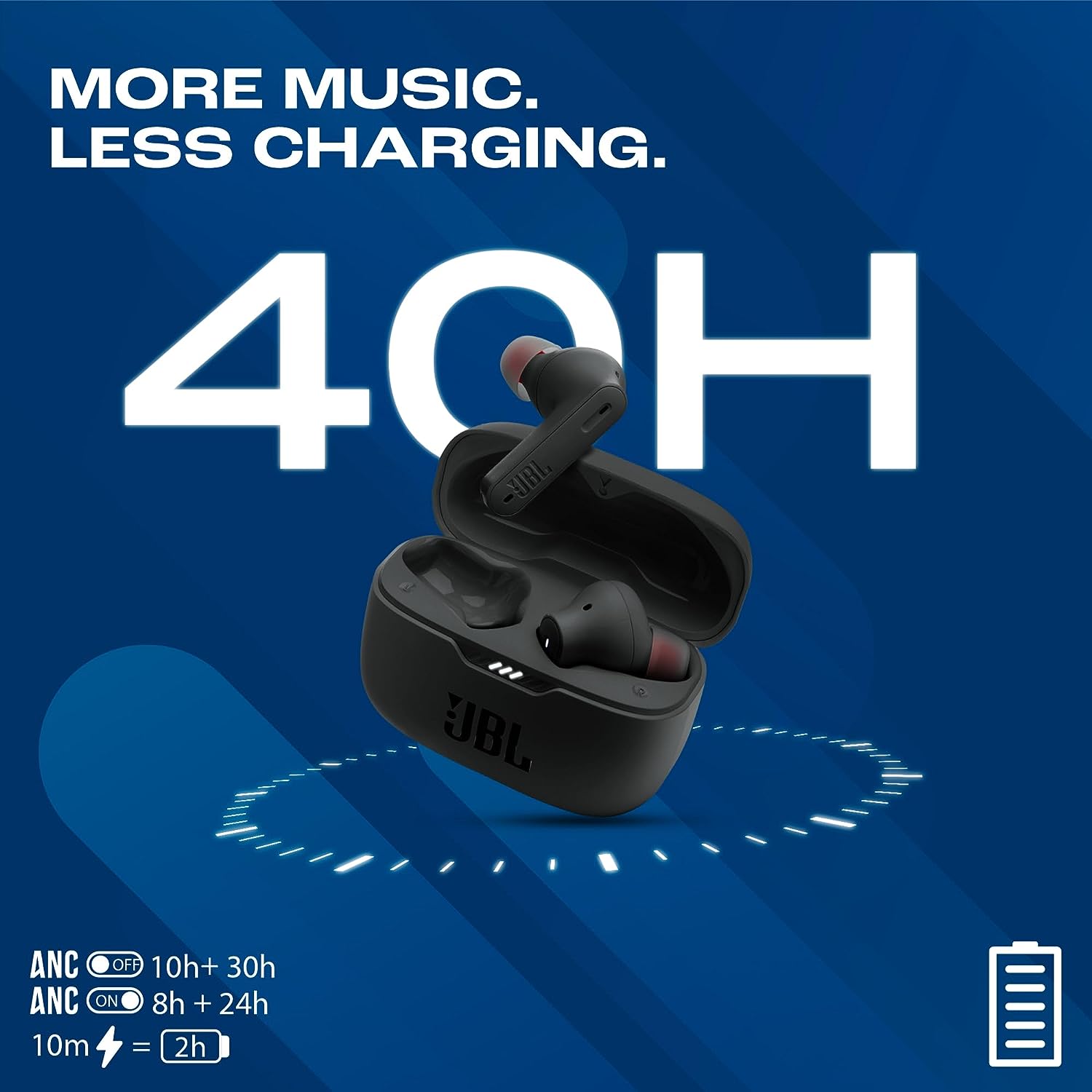 JBL Tune 235NC in Ear Wireless ANC Earbuds (TWS), Massive 40Hrs