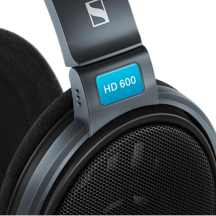 Sennheiser HD 600 - Hi-Res Audiophile Open Back Wired Headphone - Pioneered with Controlled Airflow & Optimised Transducer, Wide Frequency Response, Designed in Germany for All Day Comfort