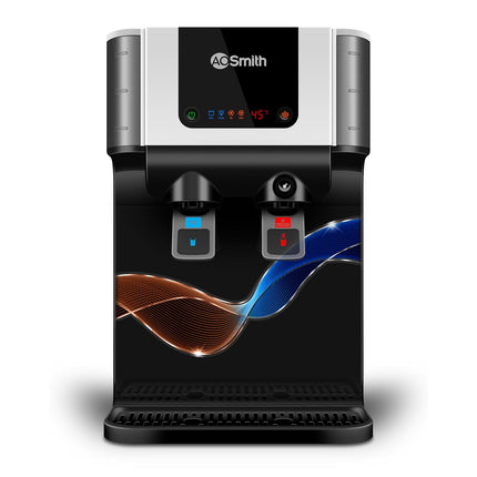 AO Smith Z9 Pro Instant Hot and Ambient Purifier RO+SCMT+Copper+Alkaline+Mintech| Hot Water in Stainless Steel Tank | Save upto 55% Water | 10L Storage | 8-Stage Purification | Water Purifier for Home