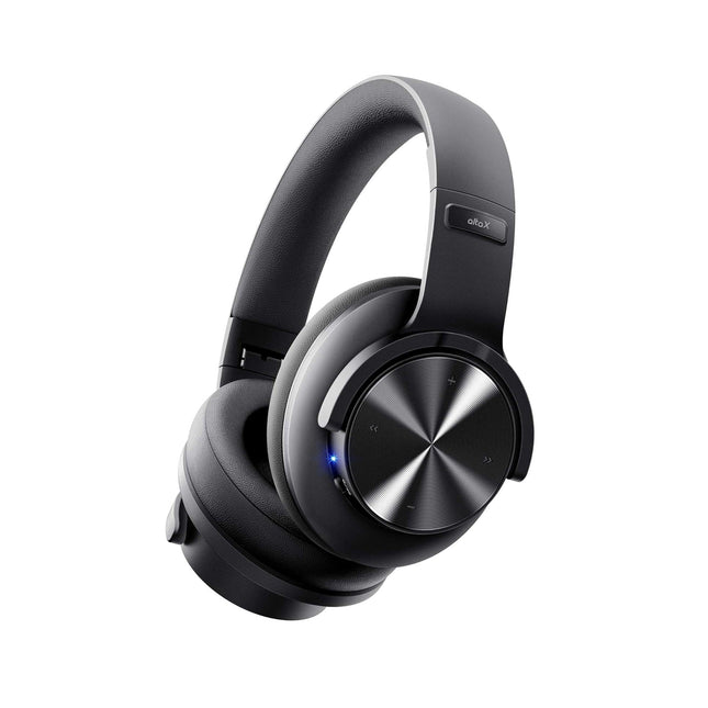 AltaX Space Wireless Over-Ear Bluetooth Headphones | Industry-Leading Sound Quality | Best-in-Class 120H Playtime | 3 EQ Modes, Hands-Free Calls | Touch Controls, Multi-Point Connect (Obsidian Noir) (BRAND NEW/SEALED)
